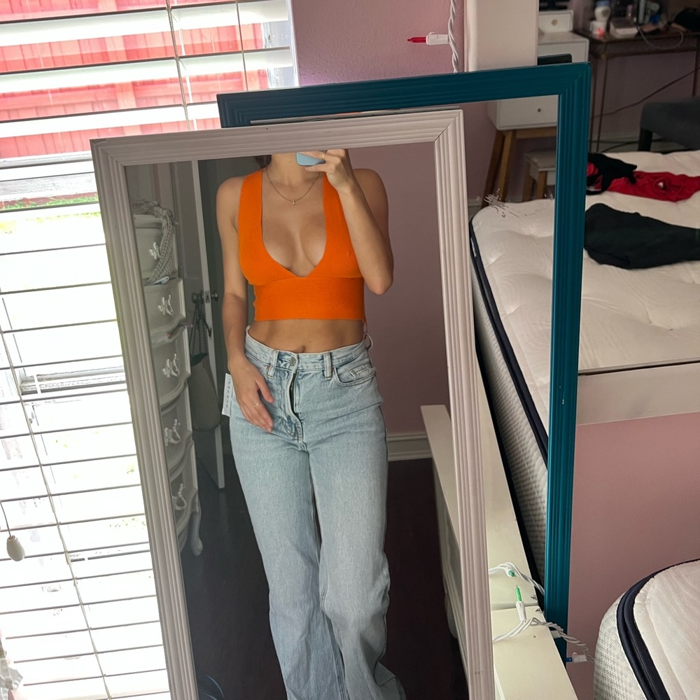 Garage Cross Back Tank Top